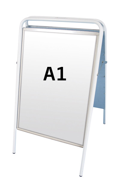 Expo Sign Kundenstopper - A1 - weiß